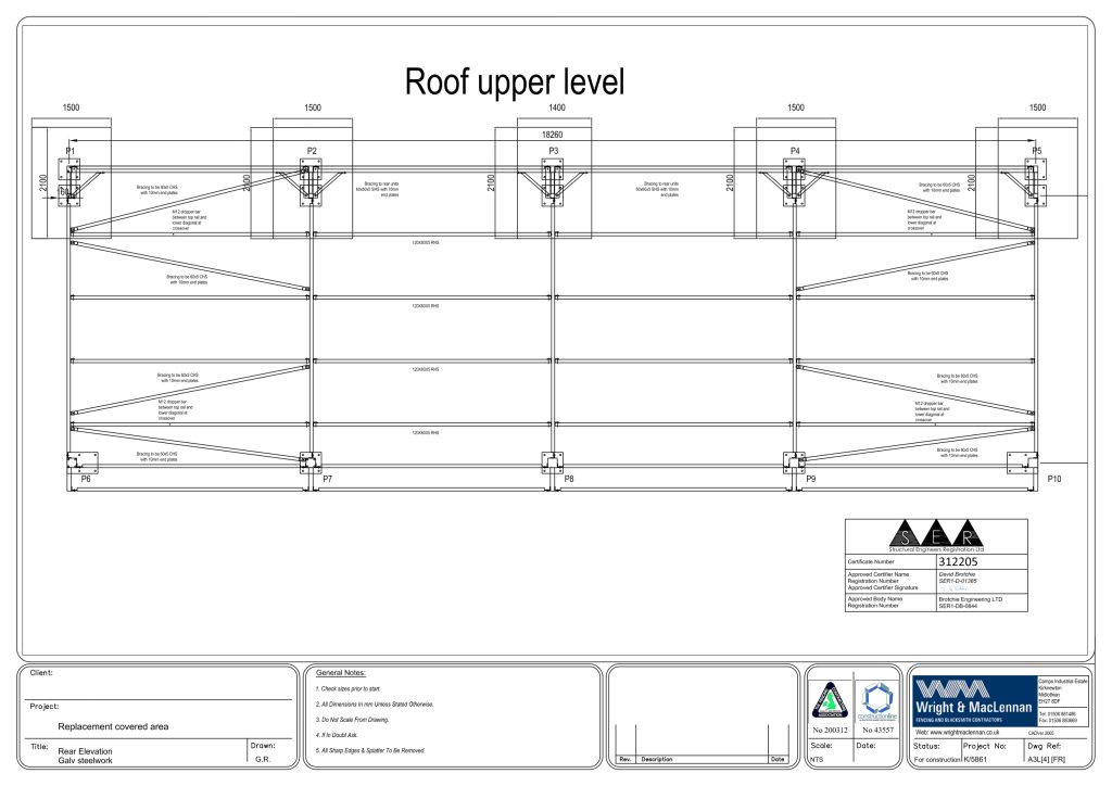 Concrete lighting base diagram